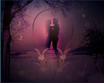 La nuit, témoin des amants interdits.